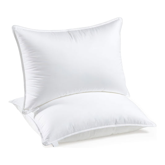 Cotton Shell Pillows Gel Fiber Fill