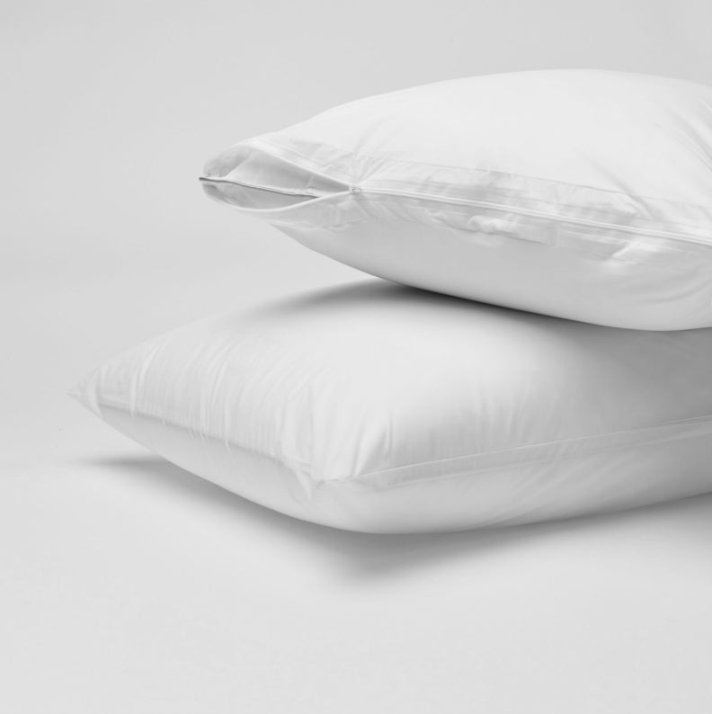 Zippered Pillow Protector, 60% Cotton 40% Polyester