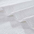 Top of Bed Crinkle Design - 100% Microfiber