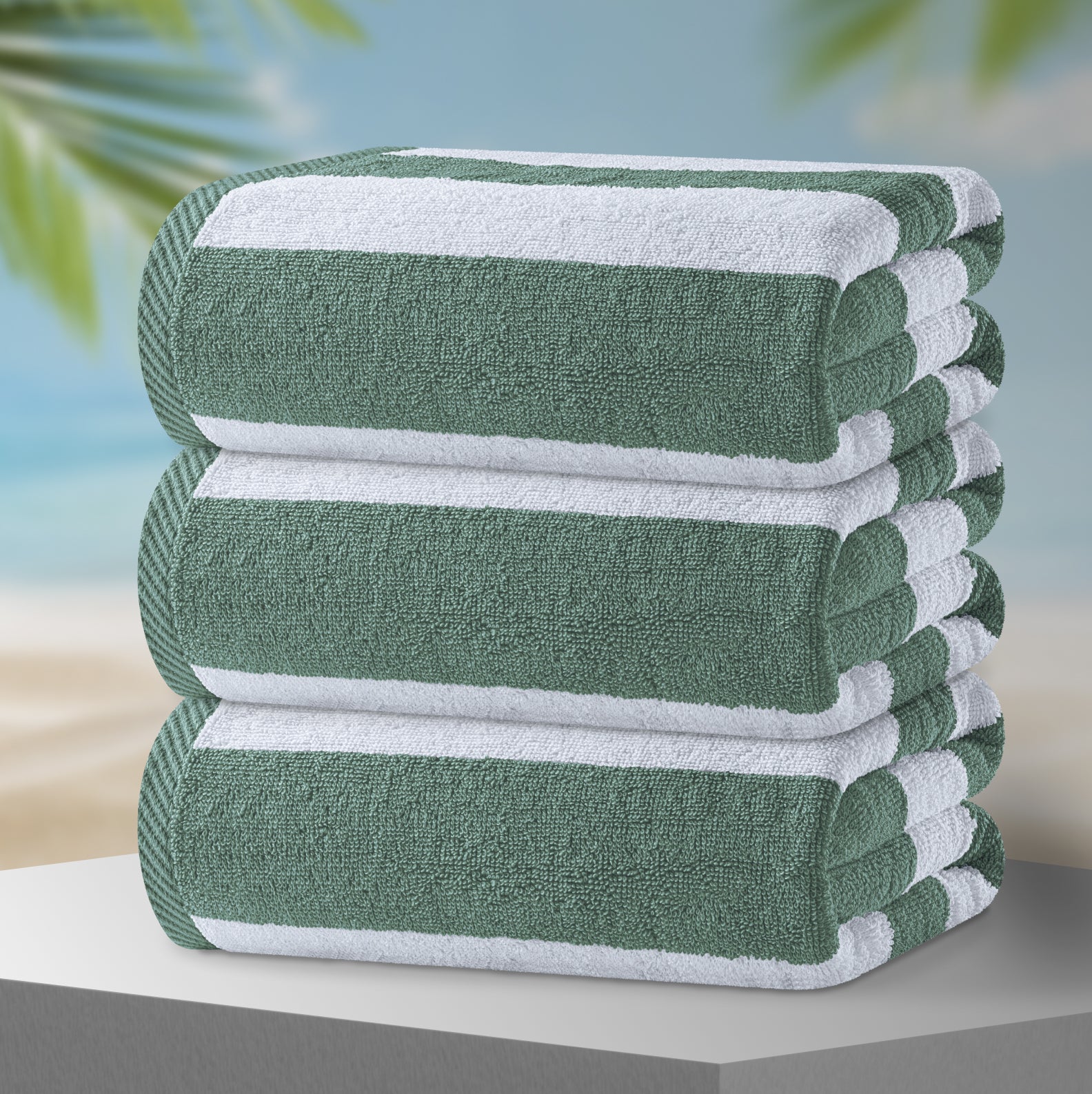 Cabana Striped Collection 35x68 inch