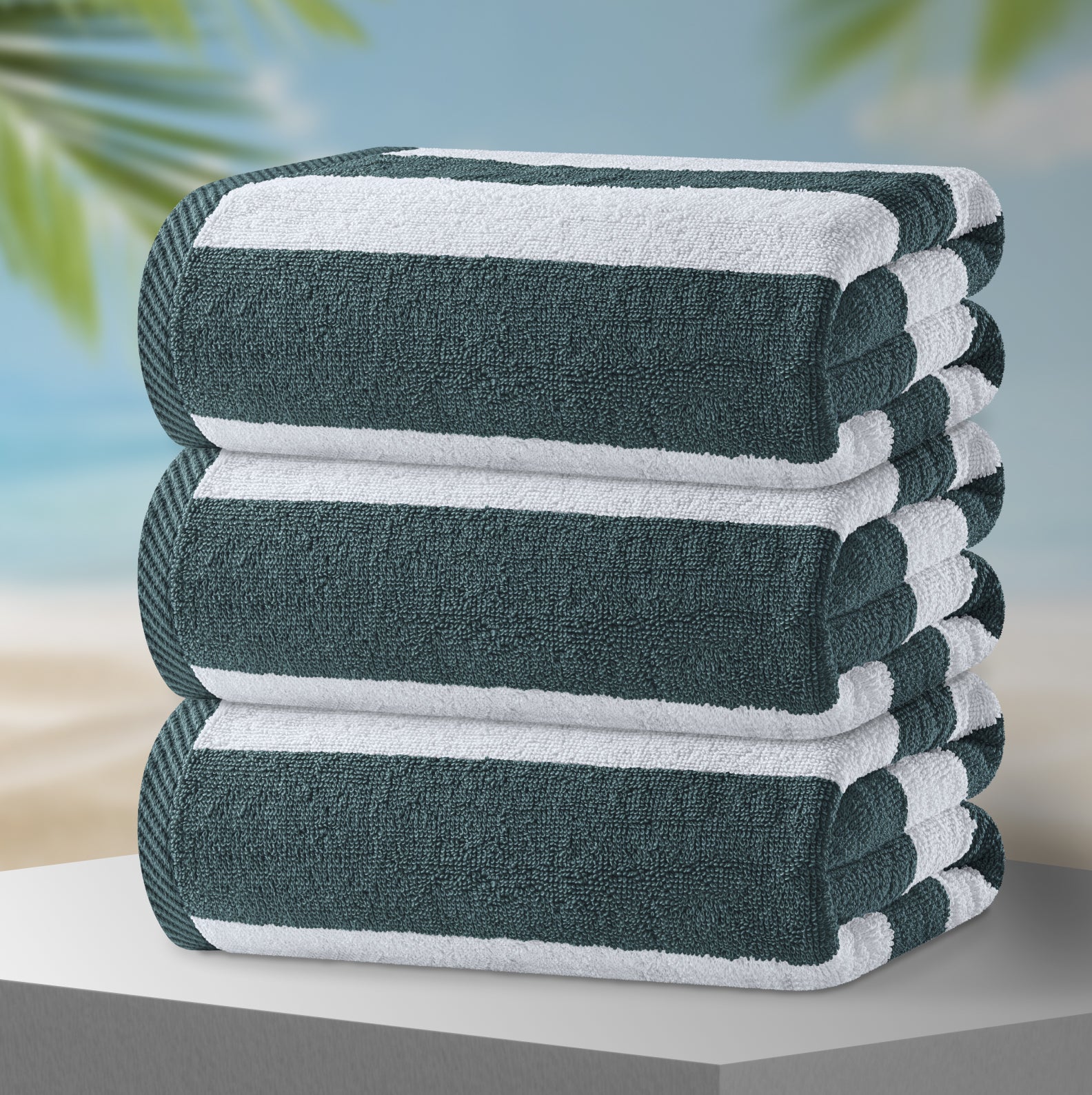 Cabana Striped Collection 35x68 inch
