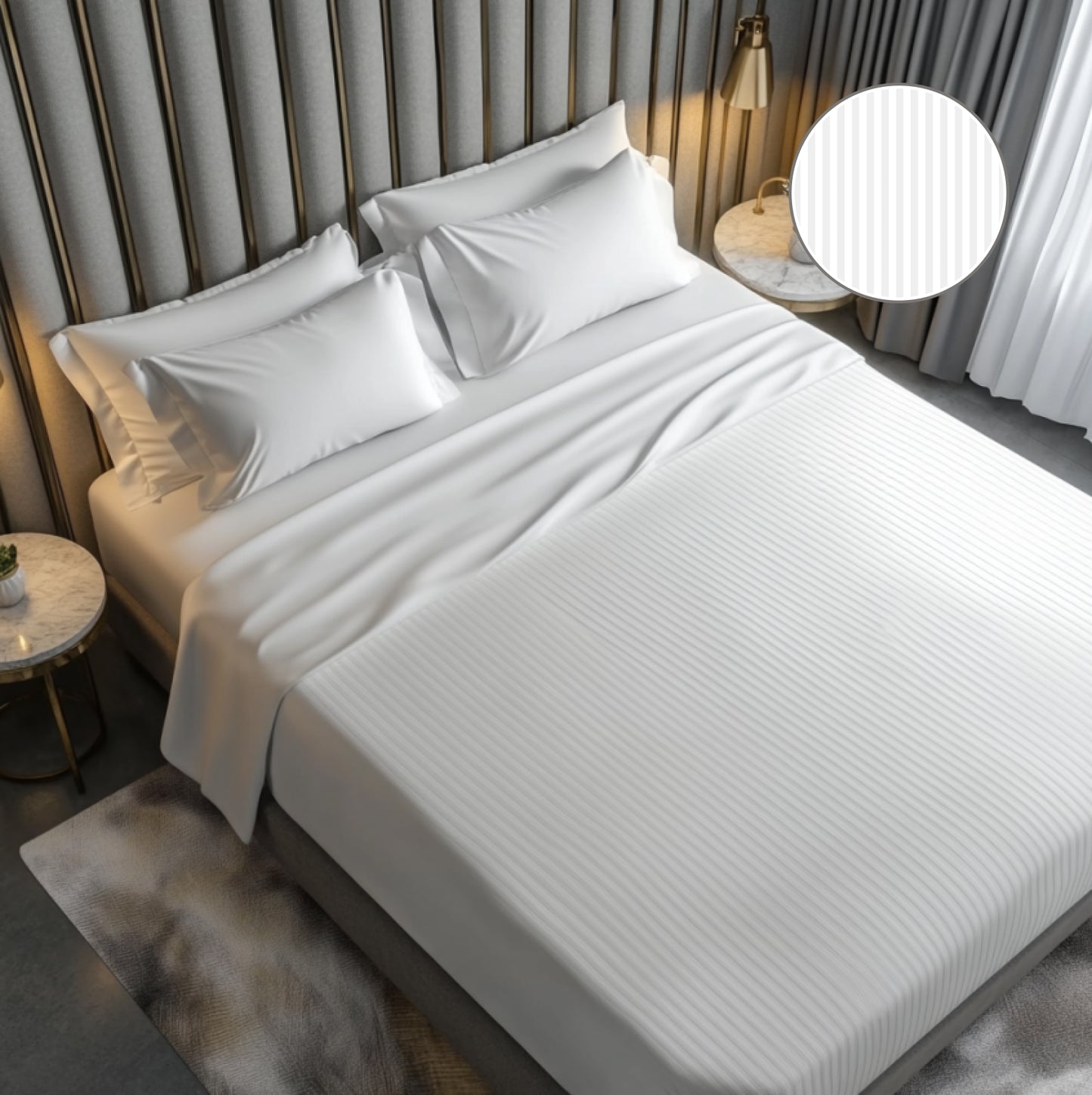 T300 Striped Collection - 100% Cotton