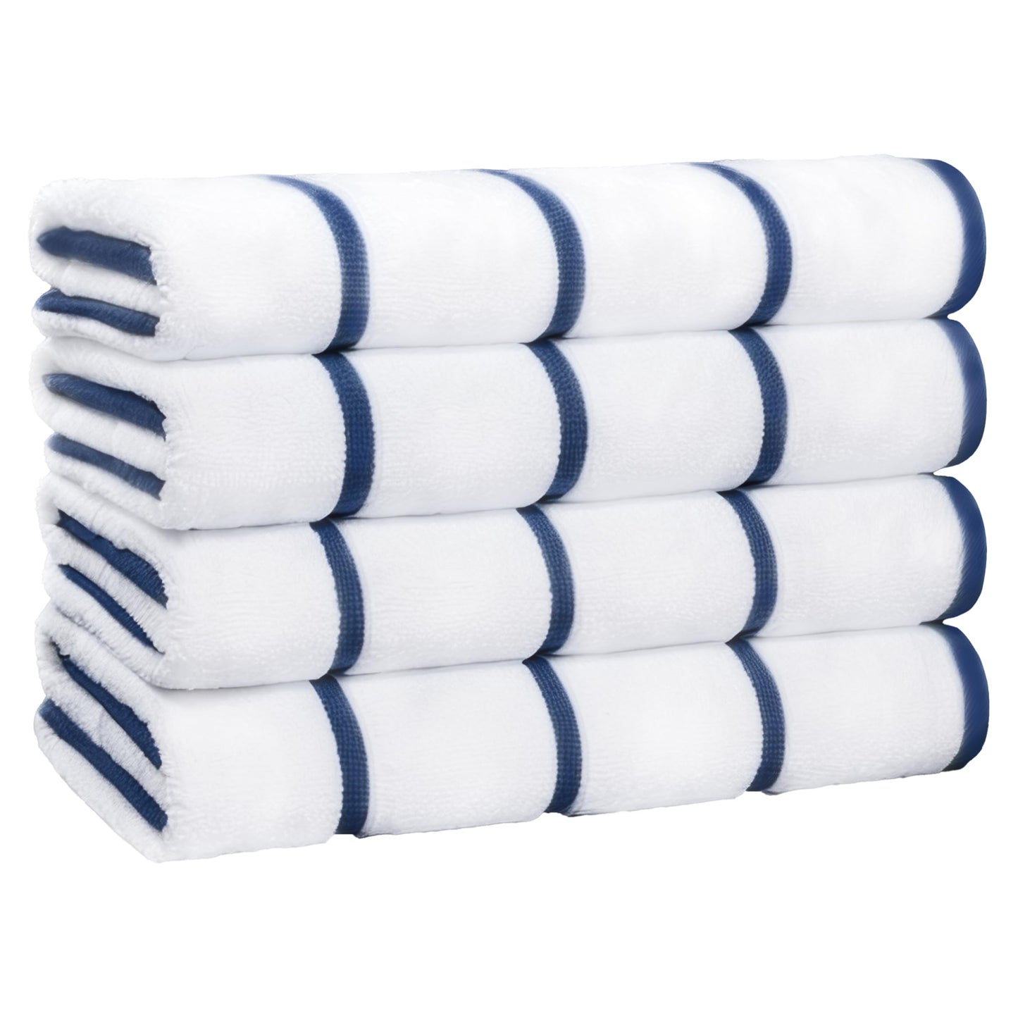 Horizontal Striped Pool Towels