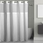 Hook-Free Waffle Shower Curtains