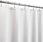 Small Old Hooks Waffle Shower Curtains
