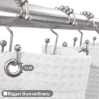 Small Old Hooks Waffle Shower Curtains